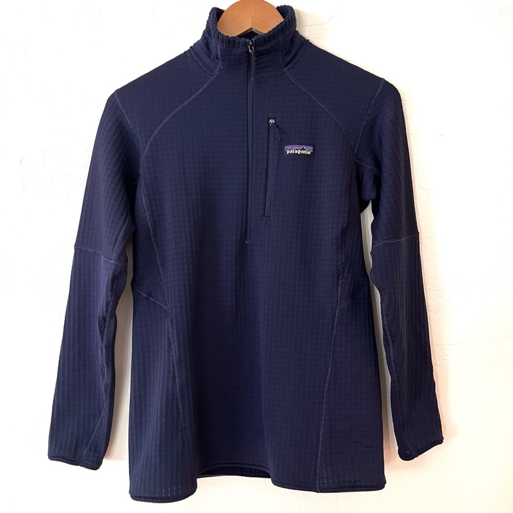 Patagonia Women’s R1 Fleece Pullover | Small | Classic Navy